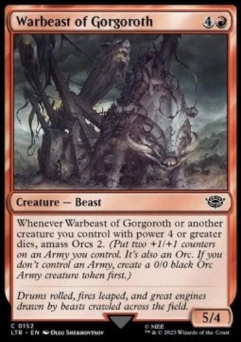 Bestia guerra gorgoroth - bestia,
