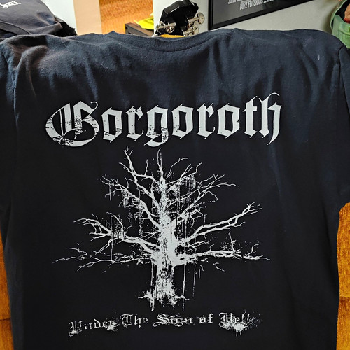 Shirt girocollo gorgoroth - t-shirt,