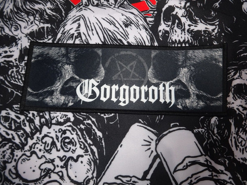 Gorgoroth back patch - gorgoroth,