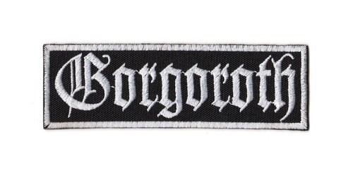Toppa gorgoroth ricamata - toppa,