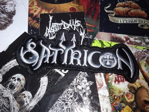 Satyricon shape patch gestickt