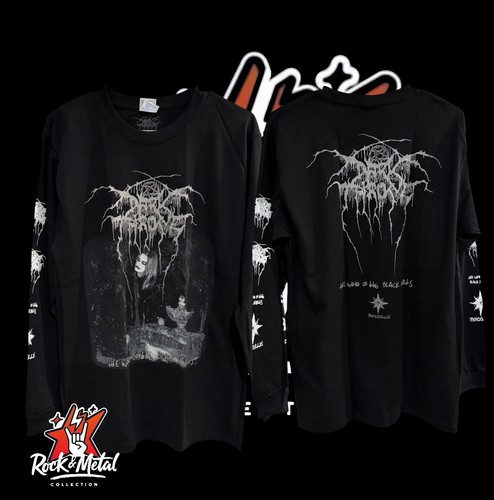 Shirt darkthrone manica - t-shirt,