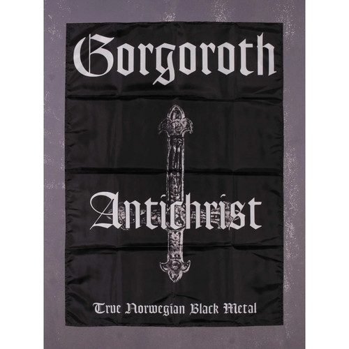 Bandiera gorgoroth anticristo - bandiera,