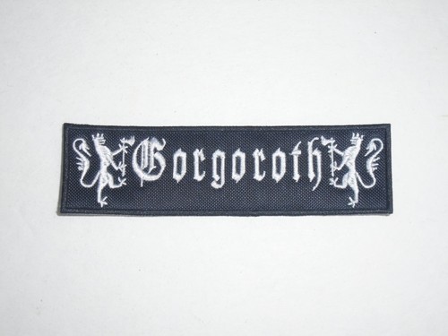 Gorgoroth toppa ricamata - gorgoroth,