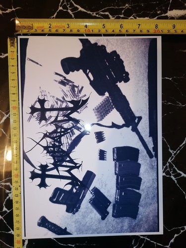 Mayhem poster manifesto black - poster,