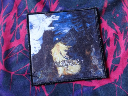 Ulver black metal patch - black,