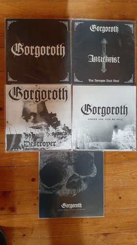 Gorgoroth 5xlp mix - gorgoroth,