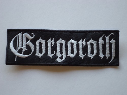 Gorgoroth toppa ricamata - gorgoroth,