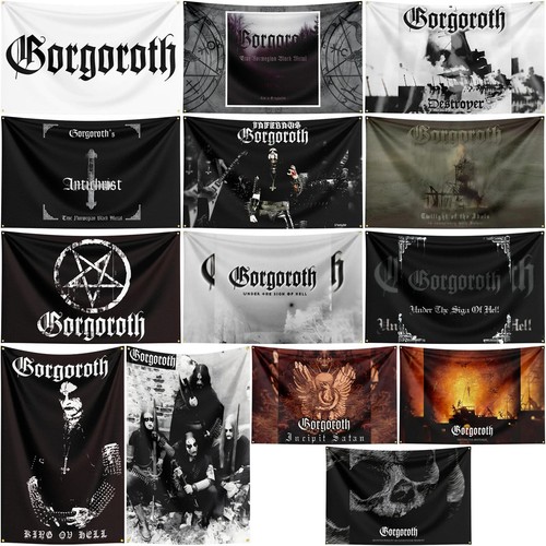 Gorgoroth banda metallo - gorgoroth, nero